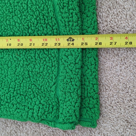 Aerie Kelly Green Fleece Quarter Snap Sherpa Pullover Oversized - Picture 8 of 10